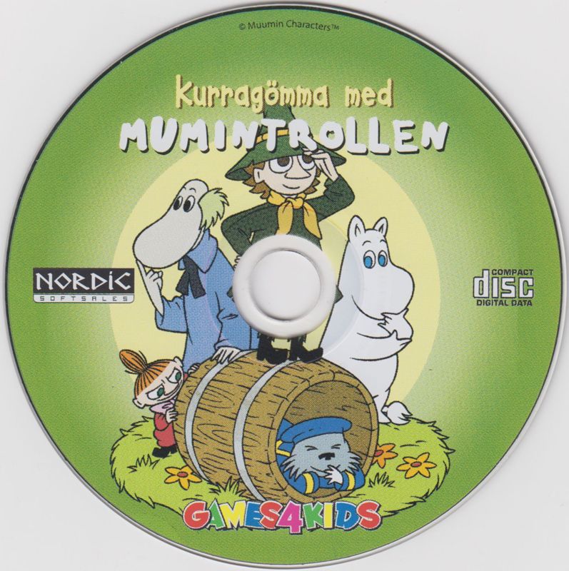 Media for Muumit piilosilla (Macintosh and Windows) (2006 Nordic Softsales release)