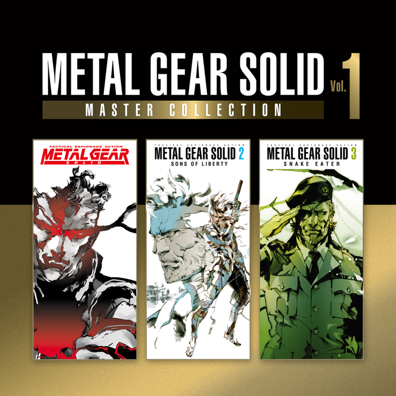 Front Cover for Metal Gear Solid: Master Collection Vol.1 (PlayStation 4 and PlayStation 5) (download release)