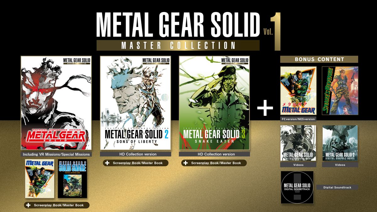 Metal Gear Solid: Master Collection Vol.1 (2023) - MobyGames