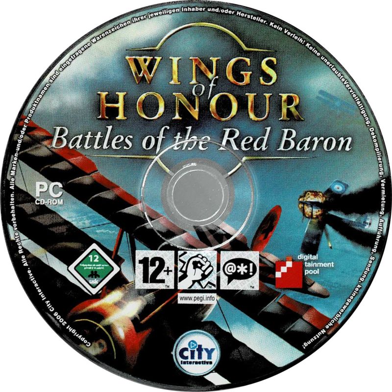 Media for Wings of Honour: Battles of the Red Baron (Windows)