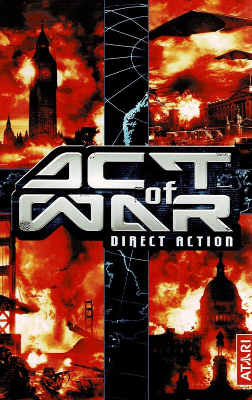 Manual for Act of War: Direct Action (Windows) (Best of Atari release): Front