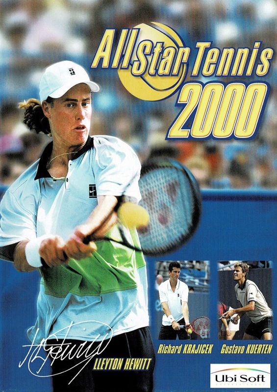 Front Cover for All Star Tennis 2000 (Windows) (Hemming Verlag release)