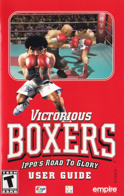 Manual for Victorious Boxers: Ippo's Road to Glory (PlayStation 2)