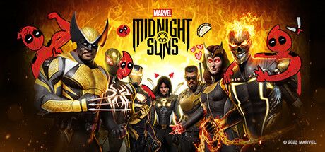 Front Cover for Marvel Midnight Suns (Windows) (Steam release): January 2023, Deadpool Edition