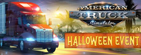 Front Cover for American Truck Simulator (Linux and Macintosh and Windows) (Steam release): Halloween 2023 edition