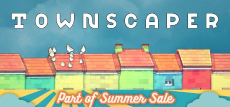 Front Cover for Townscaper (Macintosh and Windows) (Steam release): Summer Sale 2022 edition
