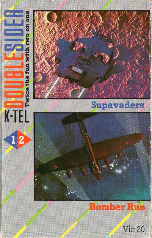 Front Cover for Double Sider: Bomber Run / Supavaders (VIC-20)