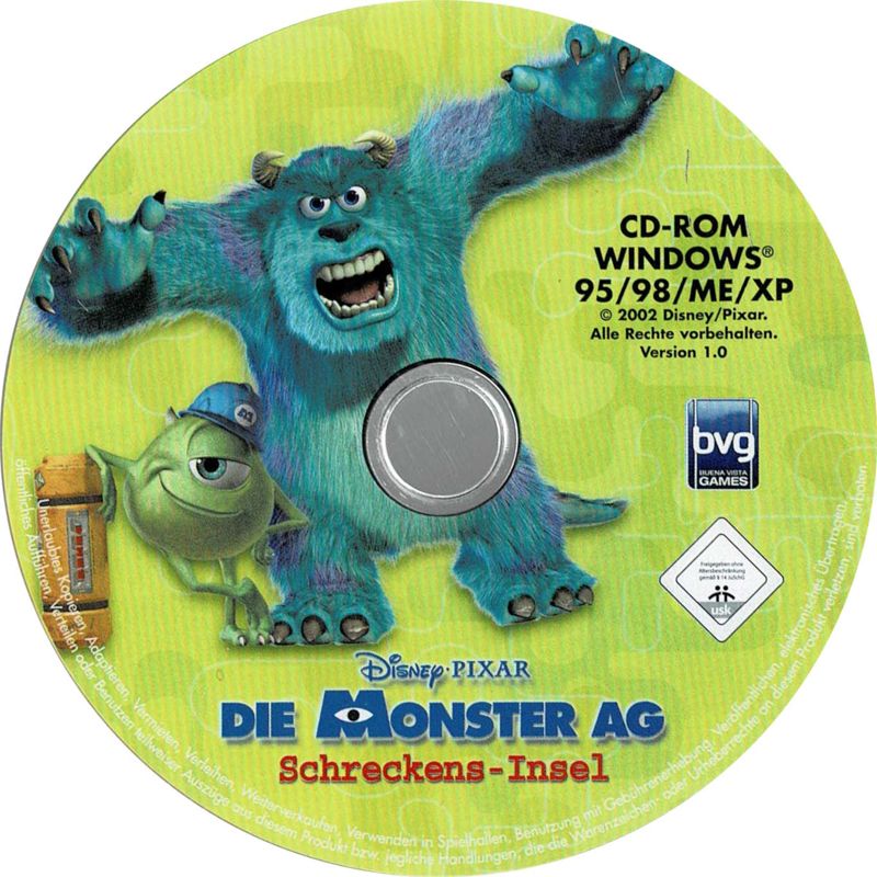 Media for Disney•Pixar's Monsters, Inc.: Scare Island (Windows) (Disney Classics release)