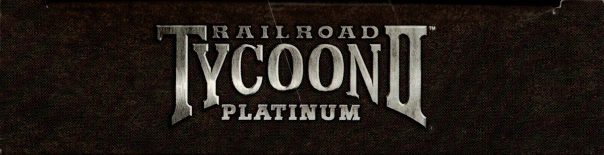 Spine/Sides for Railroad Tycoon II: Platinum (Windows) (Budget release): Top