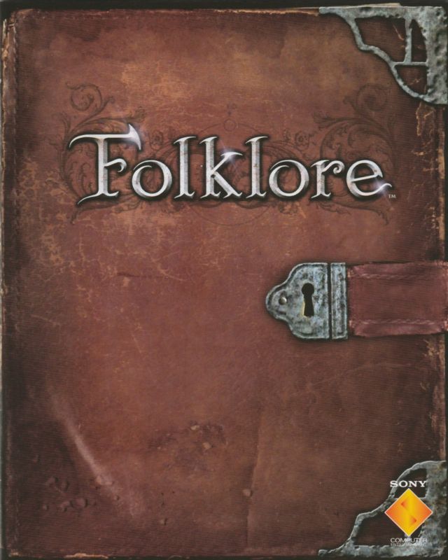 Manual for Folklore (PlayStation 3): Front