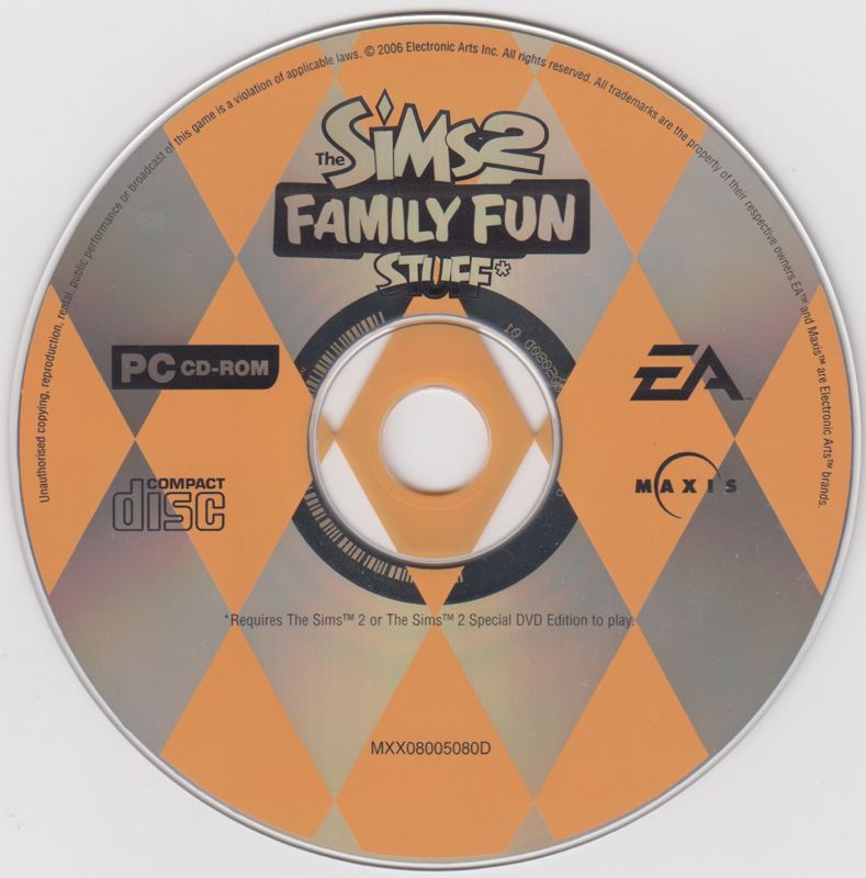 Media for The Sims 2: Family Fun Stuff (Windows)