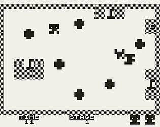 Front Cover for Escape from Tokat Dungeon (Browser and ZX81) (itch.io release)