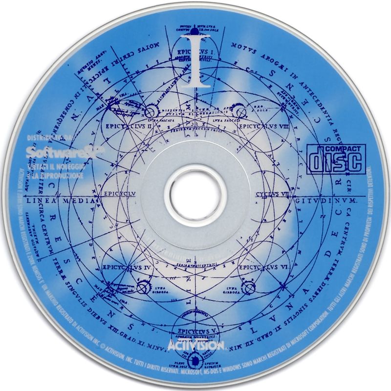 Media for Zork Nemesis: The Forbidden Lands (DOS and Windows): Disc 1