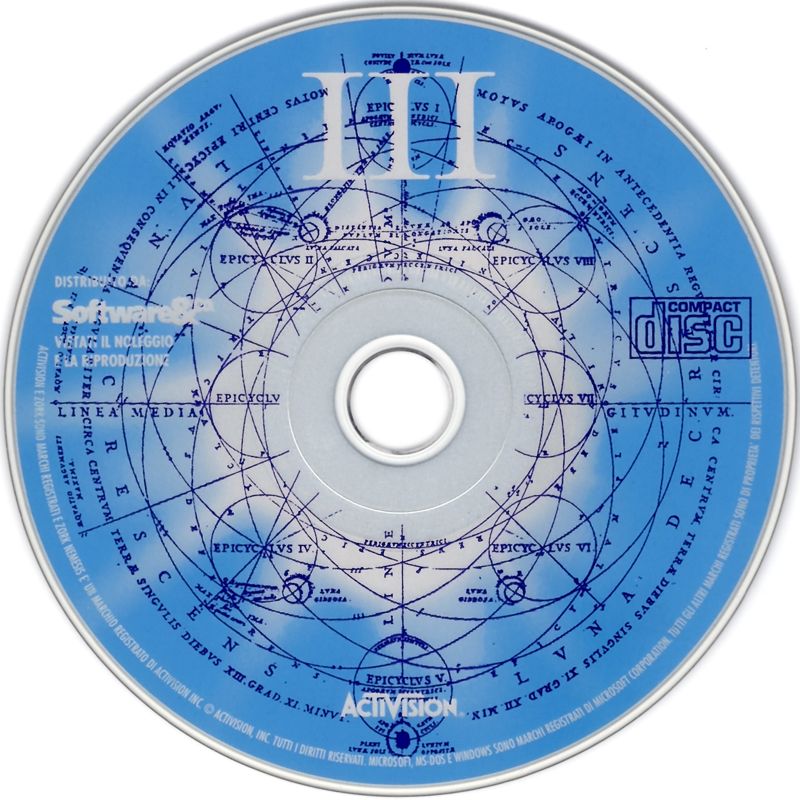 Media for Zork Nemesis: The Forbidden Lands (DOS and Windows): Disc 3