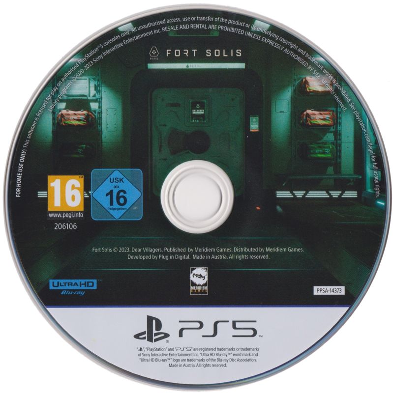 Media for Fort Solis (PlayStation 5) (Sleeved Keep Case)