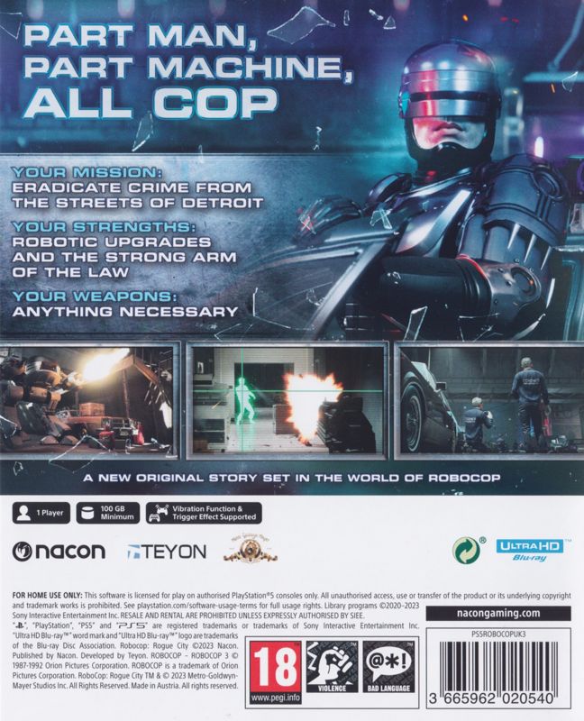 RoboCop: Rogue City - PlayStation 5