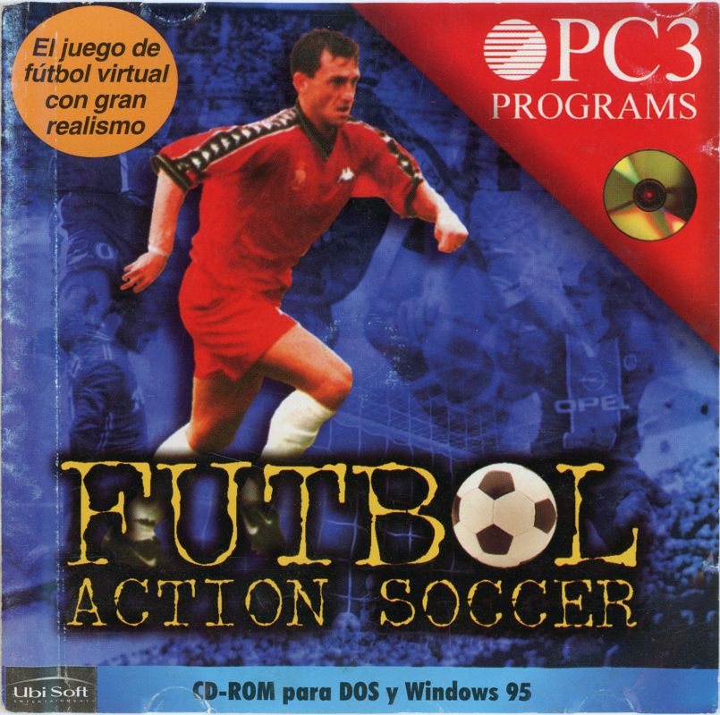 Front Cover for Action Soccer (DOS)