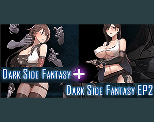 Front Cover for Dark Side Fantasy: EP1 + EP2 (Windows) (itch.io release)
