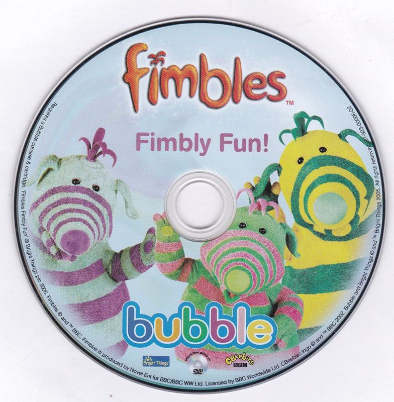 Fimbles Fimbling Fun! cover or packaging material MobyGames