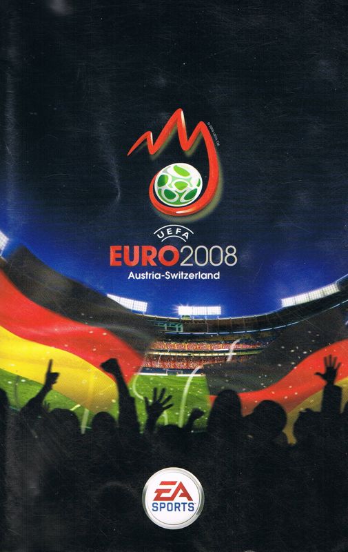 Manual for UEFA Euro 2008 (PlayStation 2): Front