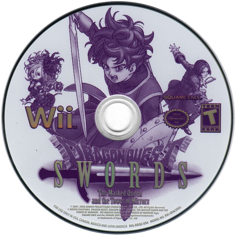 Media for Dragon Quest Swords: The Masked Queen and the Tower of Mirrors (Wii)