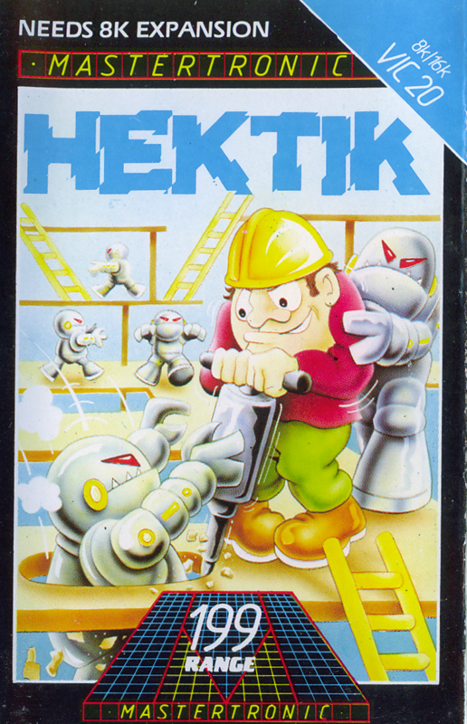 Front Cover for Hektik (VIC-20)