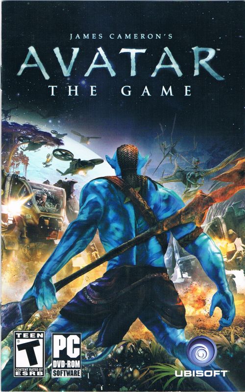 Manual for James Cameron's Avatar: The Game (Windows): Front