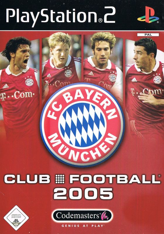Front Cover for Club Football 2005 (PlayStation 2) (FC Bayern Munich version)