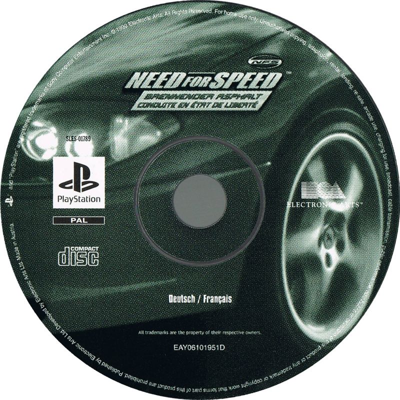 Media for Need for Speed: High Stakes (PlayStation)