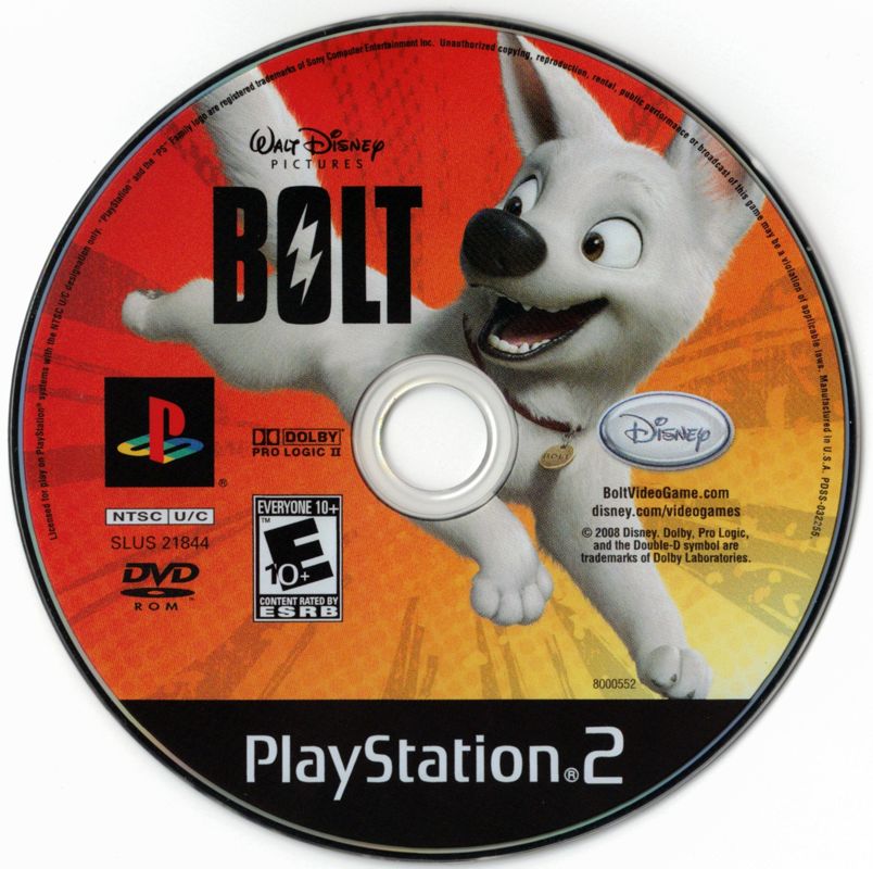 Media for Bolt (PlayStation 2)