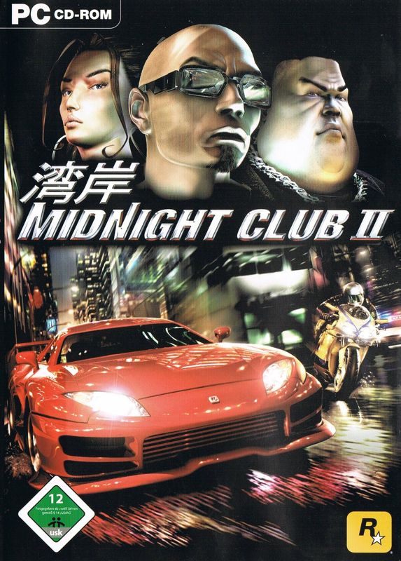 Front Cover for Midnight Club II (Windows)