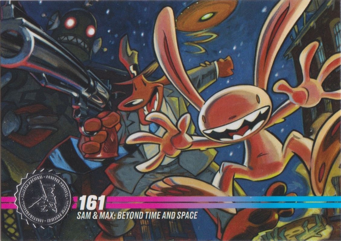Extras for Sam & Max: Beyond Time and Space (Nintendo Switch) (Limited Run Games release): LRG Art Card - Front