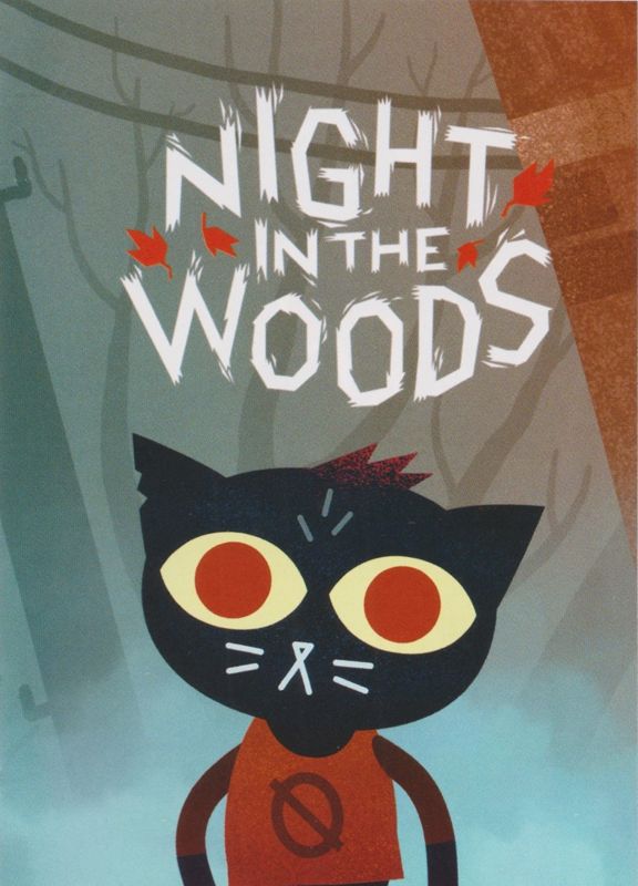 Manual for Night in the Woods (Nintendo Switch) (Limited Run Games release): Front