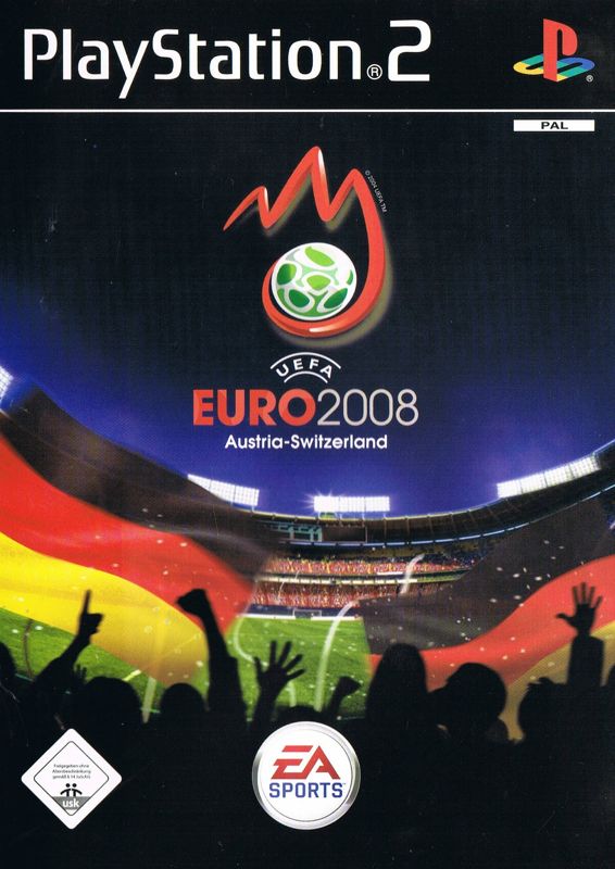 Front Cover for UEFA Euro 2008 (PlayStation 2)