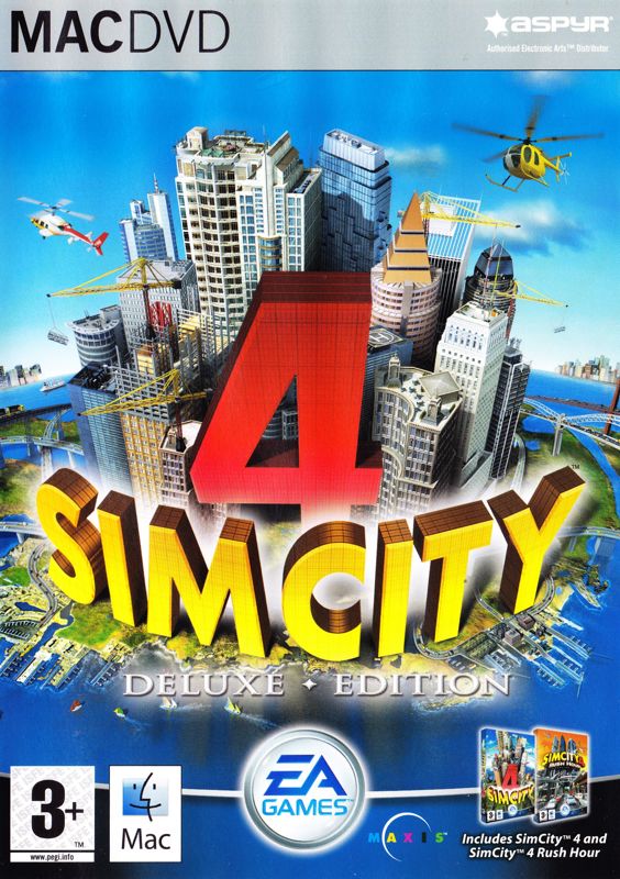 Front Cover for SimCity 4: Deluxe Edition (Macintosh)