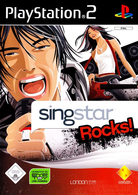 Front Cover for SingStar: Rocks! (PlayStation 2)