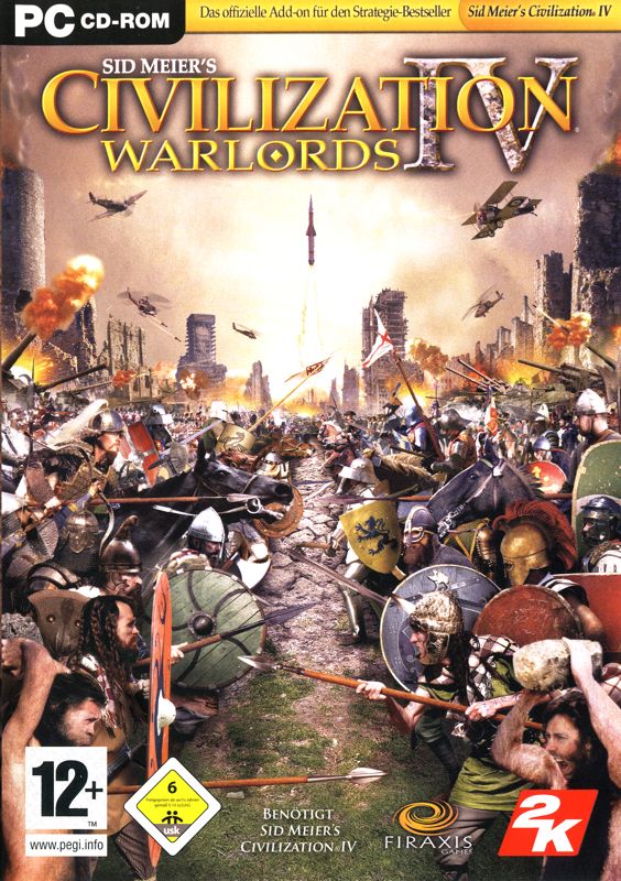 Other for Sid Meier's Civilization IV: Complete (Windows) (The three keep cases are held together by a package band.): Warlords - Keep Case - Front