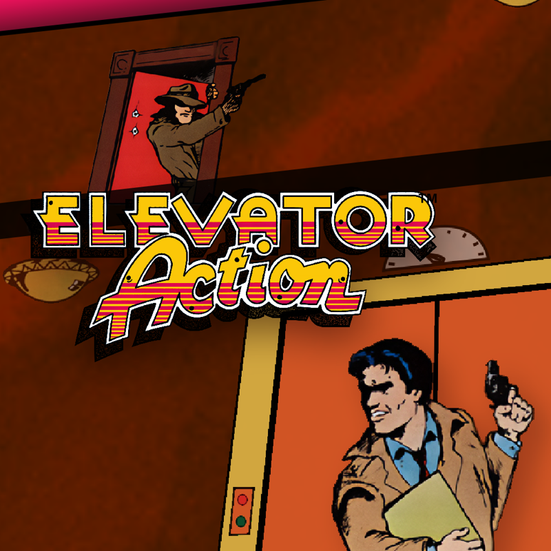 Elevator Action Cover Or Packaging Material Mobygames