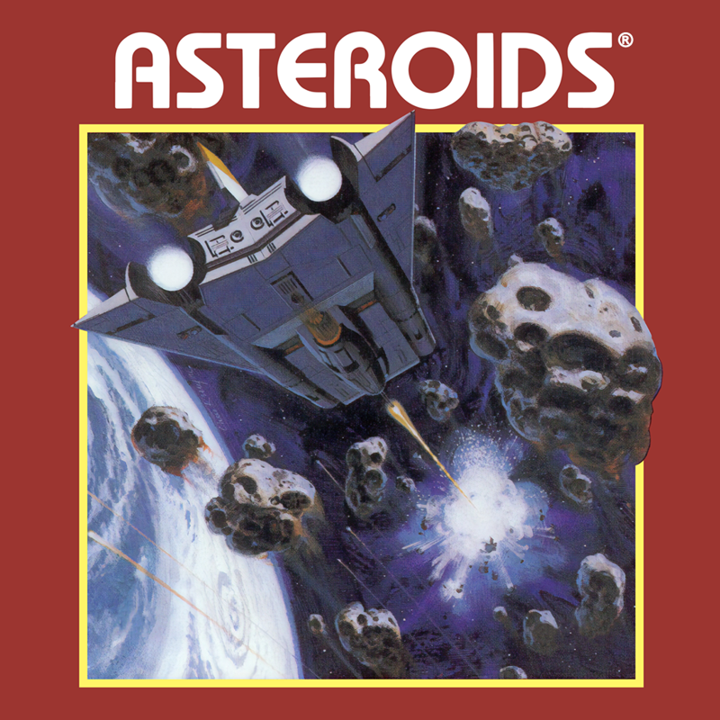 Front Cover for Asteroids (Antstream) (Arcade / Atari 2600 versions)