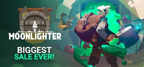 Front Cover for Moonlighter (Linux and Macintosh and Windows) (Steam release): Biggest Sale Ever - May 2019