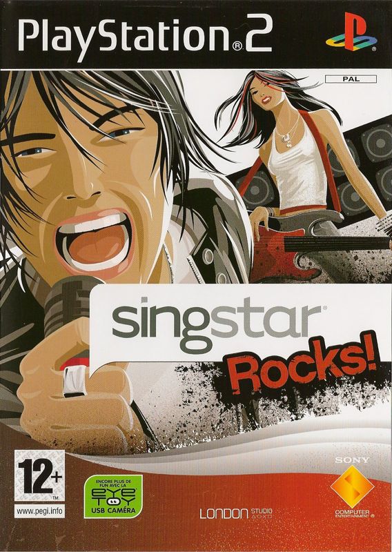Front Cover for SingStar: Rocks! (PlayStation 2)