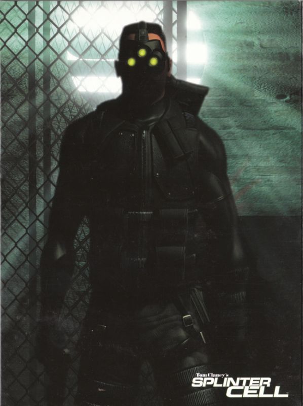 Other for Tom Clancy's Splinter Cell (Windows): Outside Left Flap - Back