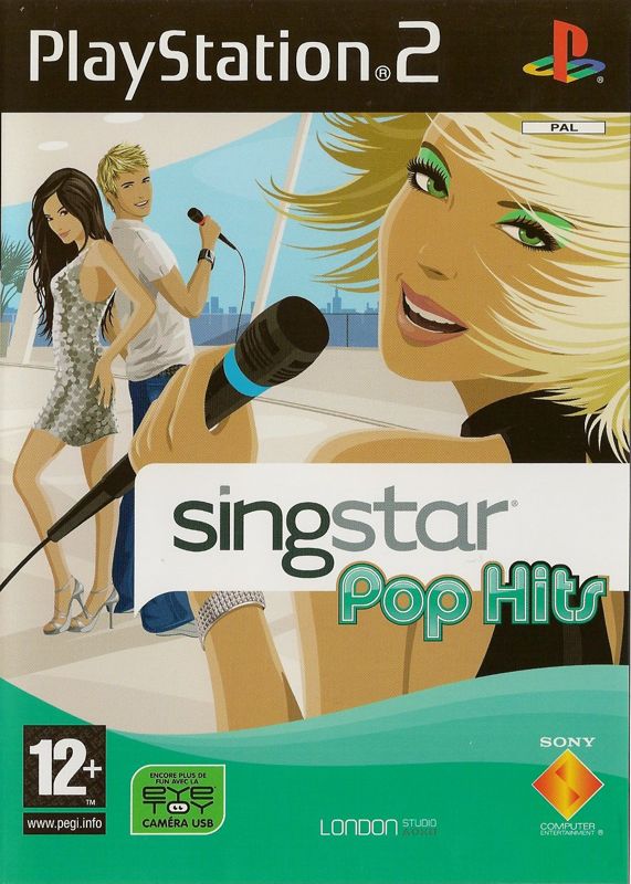 Front Cover for SingStar: Pop Hits (PlayStation 2)