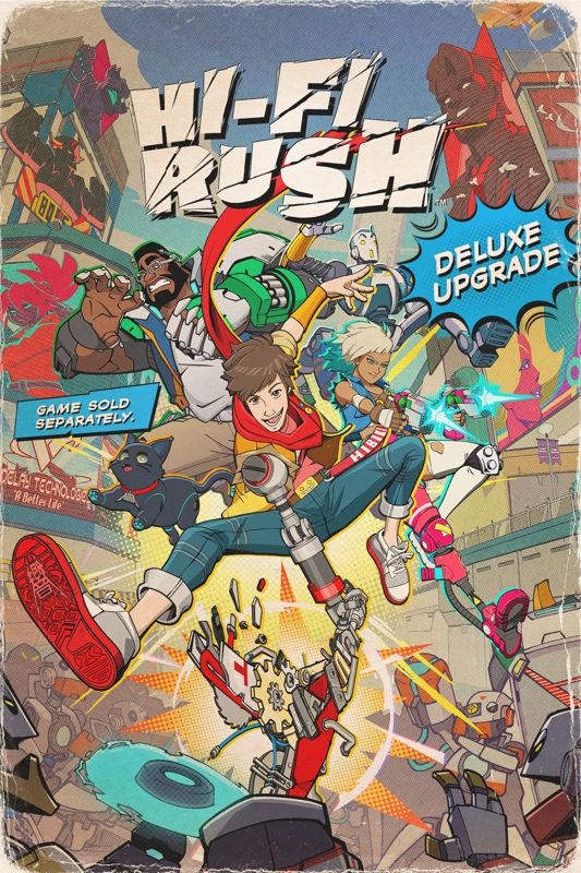 Front Cover for Hi-Fi Rush: Deluxe Upgrade (Windows Apps and Xbox One and Xbox Series) (download release)
