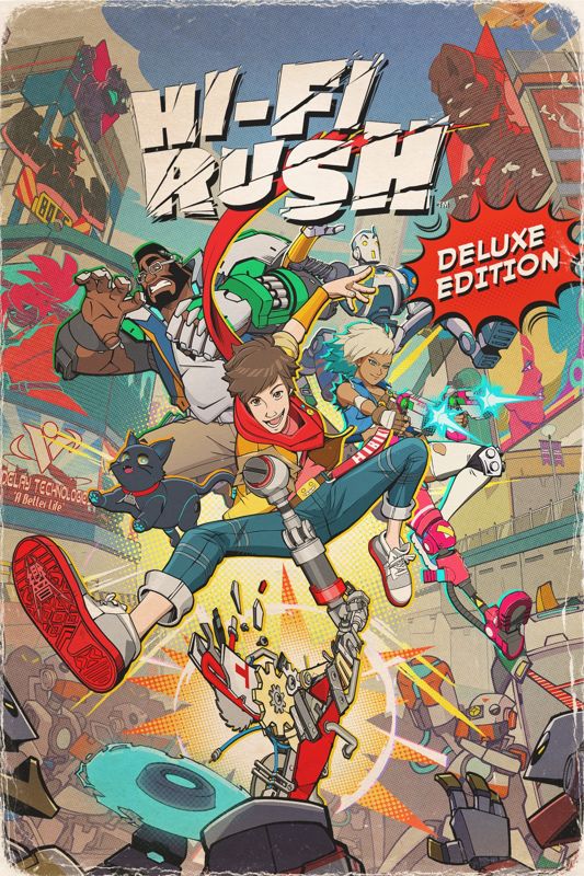 Front Cover for Hi-Fi Rush (Deluxe Edition) (Windows Apps and Xbox One and Xbox Series) (download release)