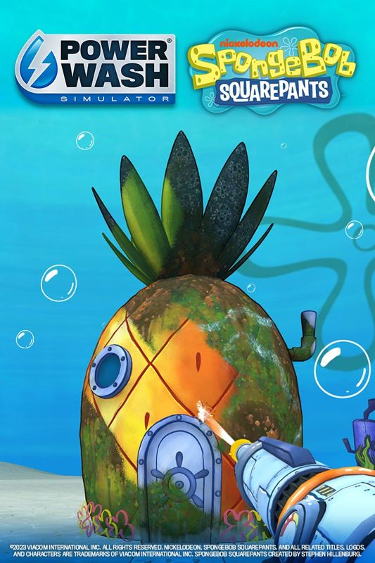 PowerWash Simulator: SpongeBob SquarePants cover or packaging