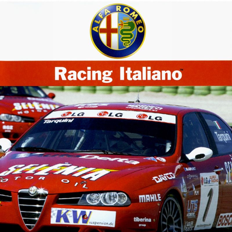 Front Cover for Alfa Romeo Racing Italiano (PlayStation 3) (Download release)