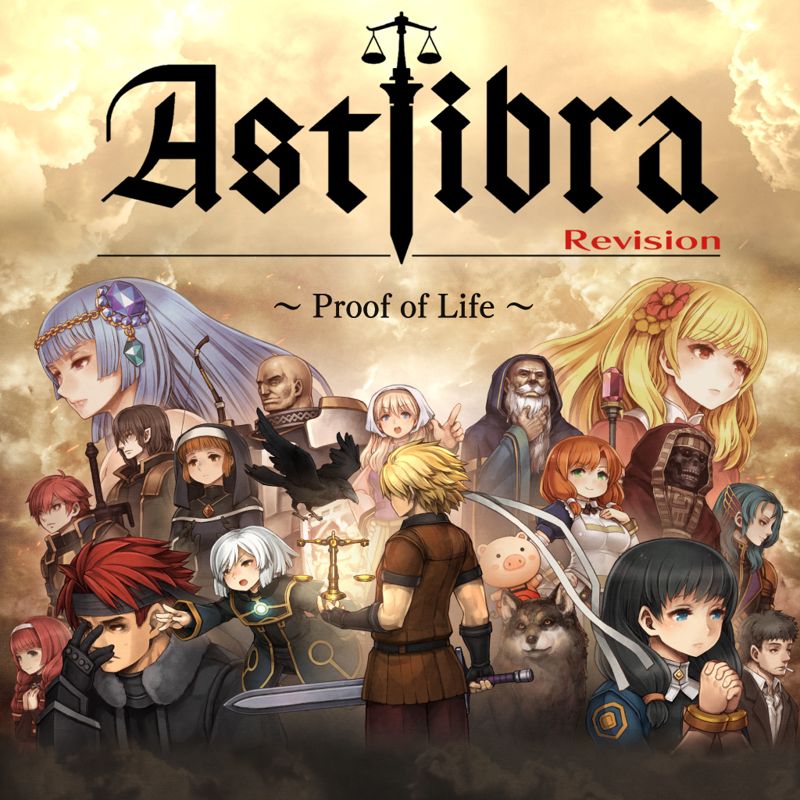 Front Cover for Astlibra: Revision (Nintendo Switch) (download release)