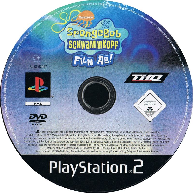 SpongeBob SquarePants Lights, Camera, Pants! cover or packaging