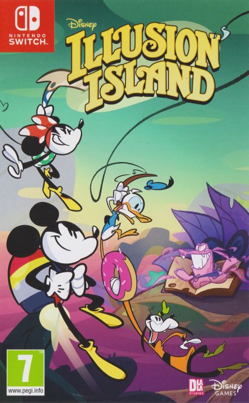 Front Cover for Disney Illusion Island (Nintendo Switch)